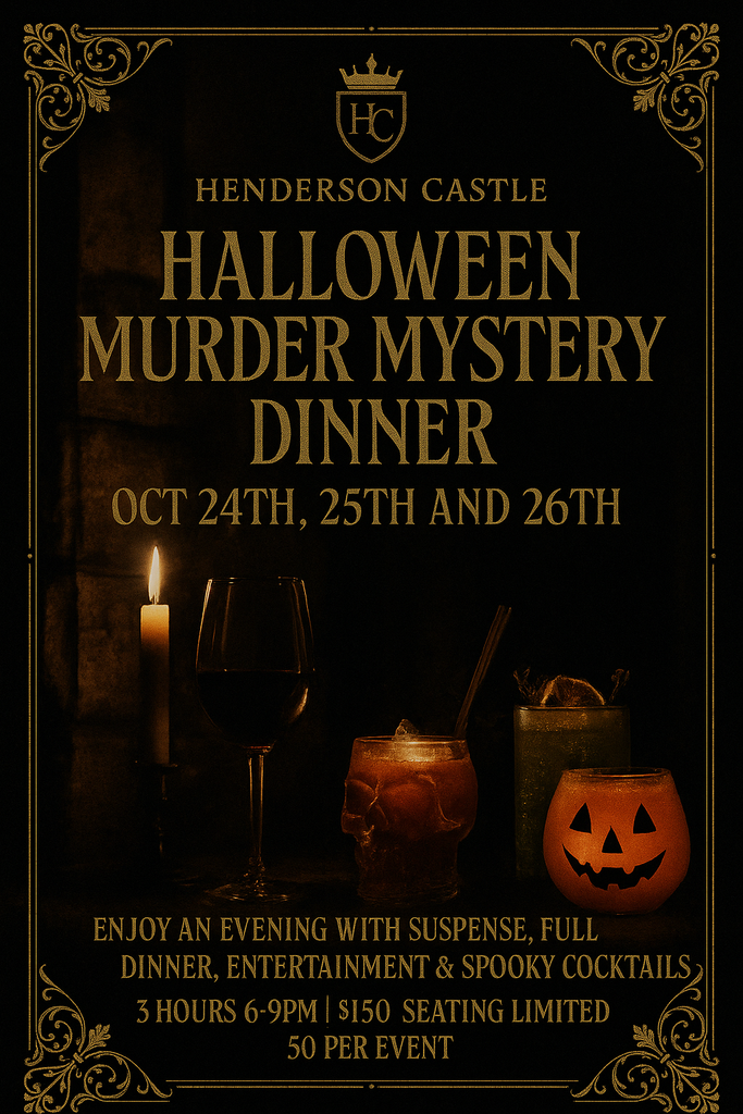 Haunted Halloween Murder Mystery Dinner (3 Days ONLY)