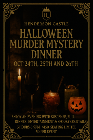 Haunted Halloween Murder Mystery Dinner (3 Days ONLY)