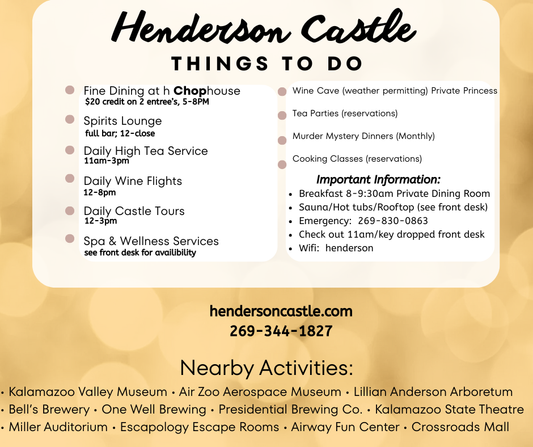 Henderson Castle Things To Do