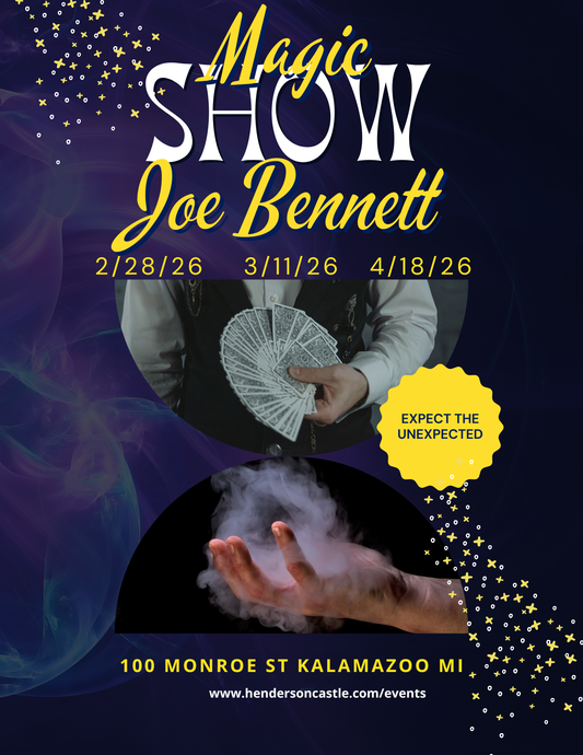 Magic Show with Joe Bennett April 18th