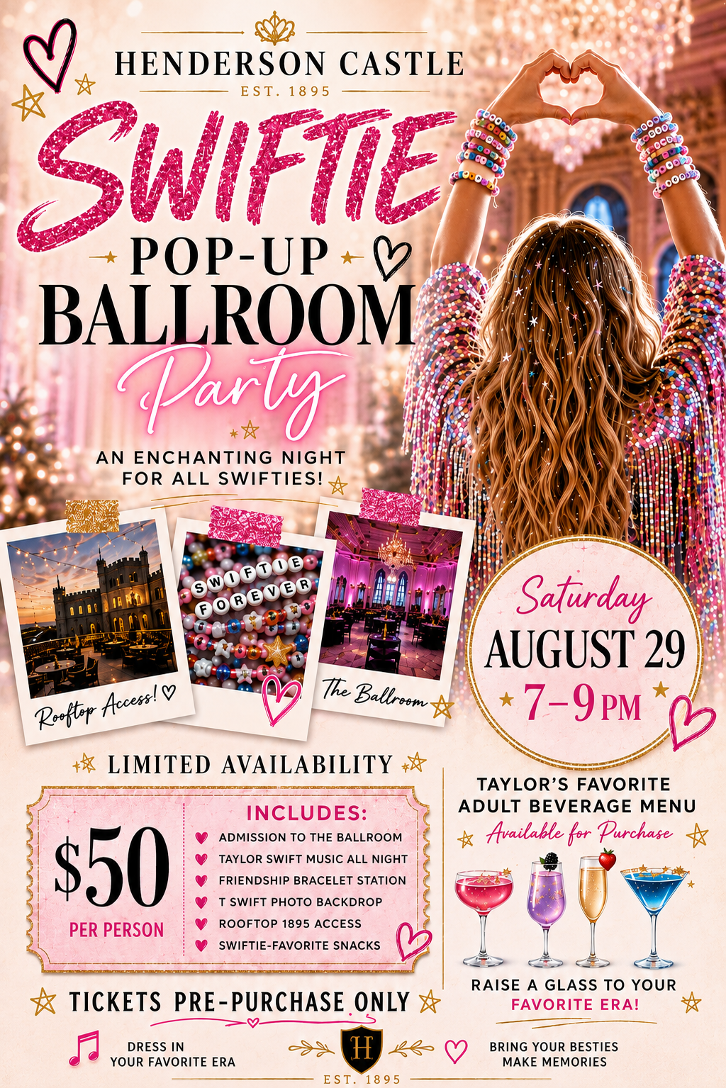 Swiftie Pop Up BALLROOM Party